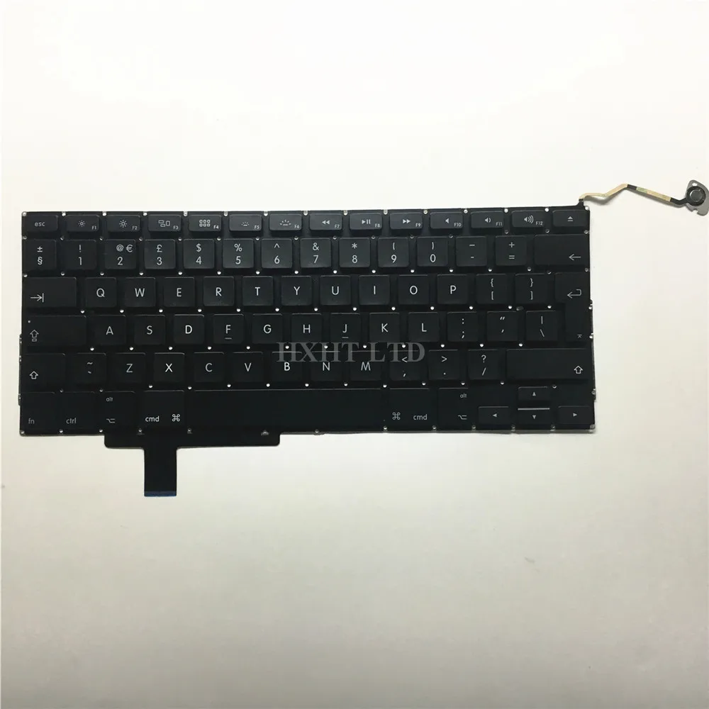Клавиатура A1297 для ноутбуков Apple MacBook Pro 17 дюймов английская раскладка клавиш