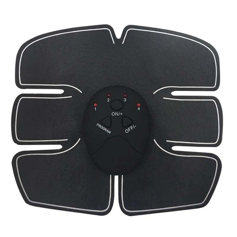 Black 1Pcs abdomen Тренажер для мышц брюшного пресса, Электронный тренажер для мышц, тренажер для фитнеса, тонизирующий Тренажер Для Ног Живота, оборудование для тренировки - Цвет: Black 1Pcs abdomen