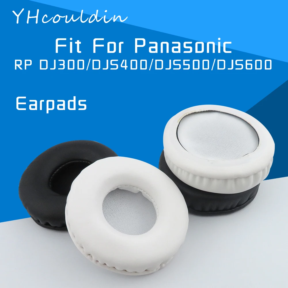 

YHcouldin Earpads For Panasonic DJ300 DJS400 DJS500 DJS600 Headphone Accessaries Replacement Wrinkled Leather