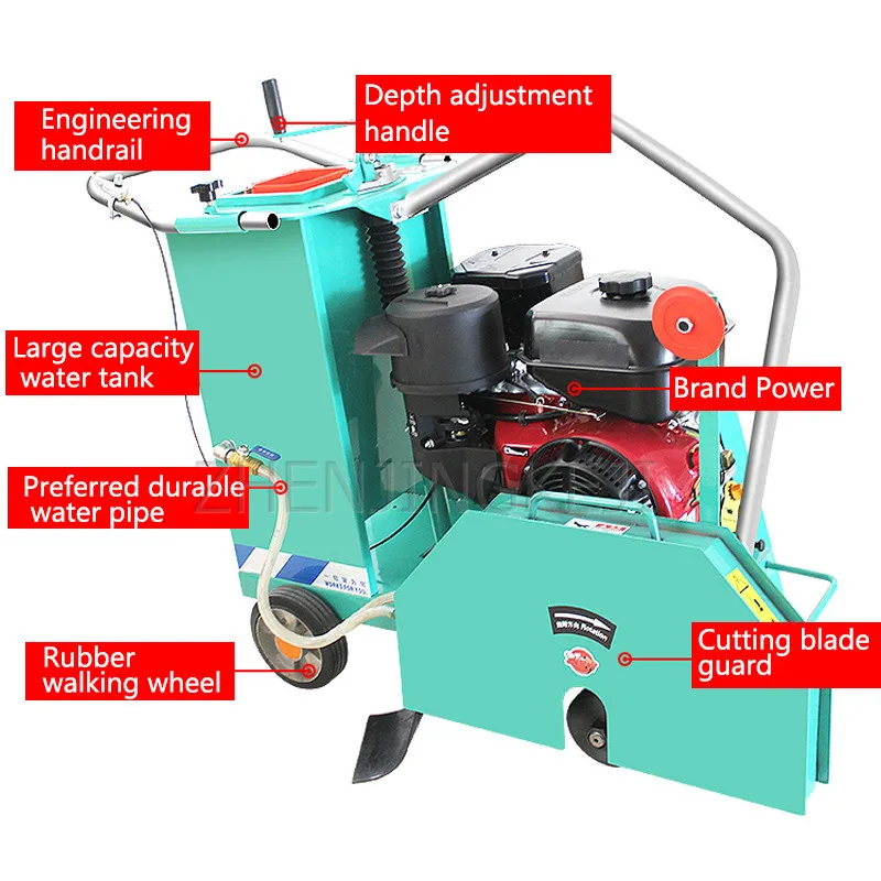 Машина для резки бензиновых дорог инструменты бетонных дорожек с гравировкой