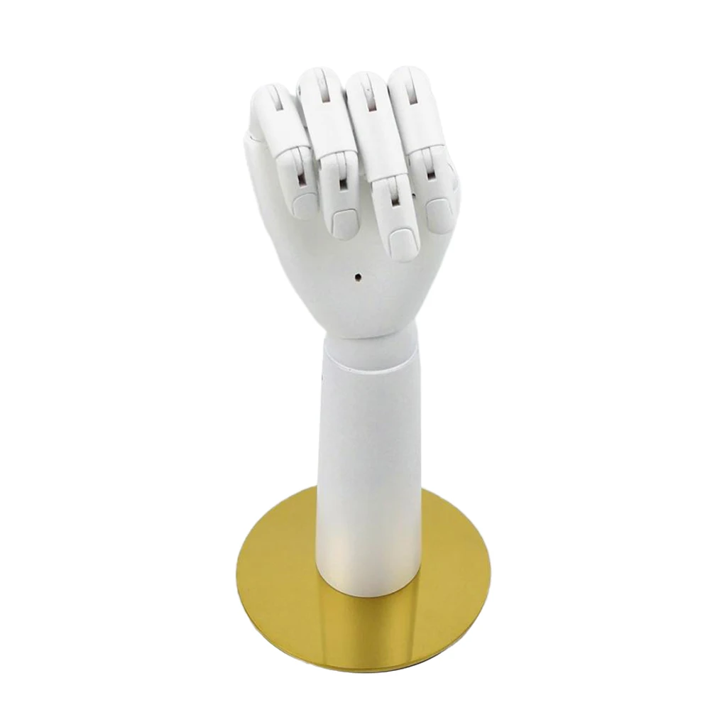 

Wood Hand Ring Bracelet Jewelry Display Stand Organizer Manikin Hand Model