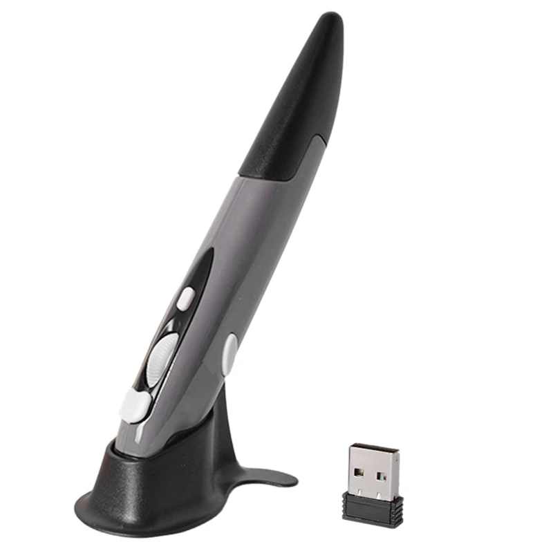 

Мышь беспроводная в форме ручки, 2,4 ГГц, 4 клавиши, USB