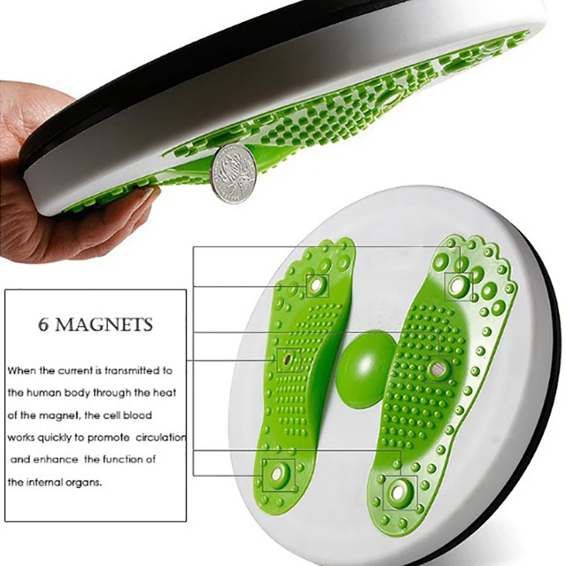 Вращающийся диск для талии магнитный баланс доска фитнес оборудование хорошо