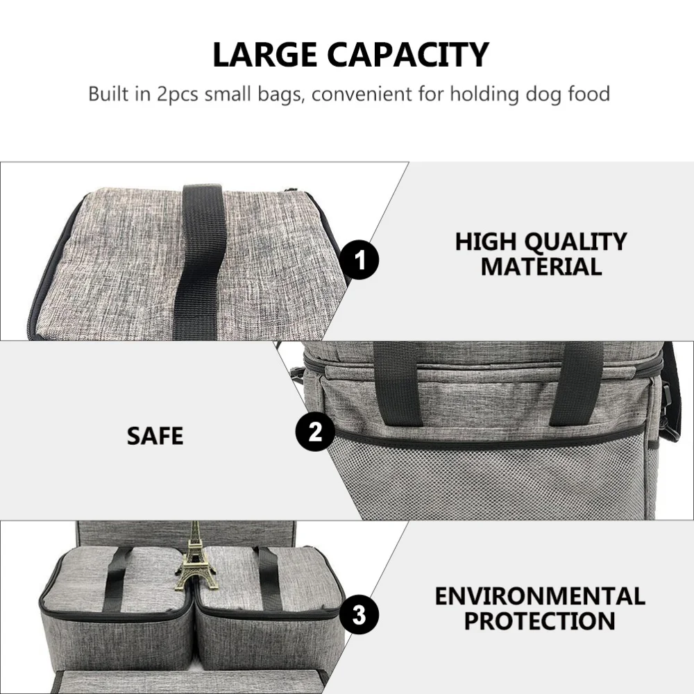 

Pet Bag Oxford Cloth Handheld Crossbody Portable Outdoor Pet Storage Pouch