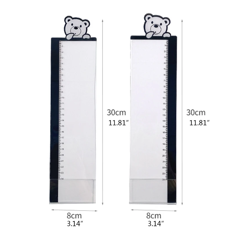 

Transparent Monitor Sticky Note Board Cute Animal for Computer Pad Holder Sticky Notes 2 Side Panels (Left & Right)