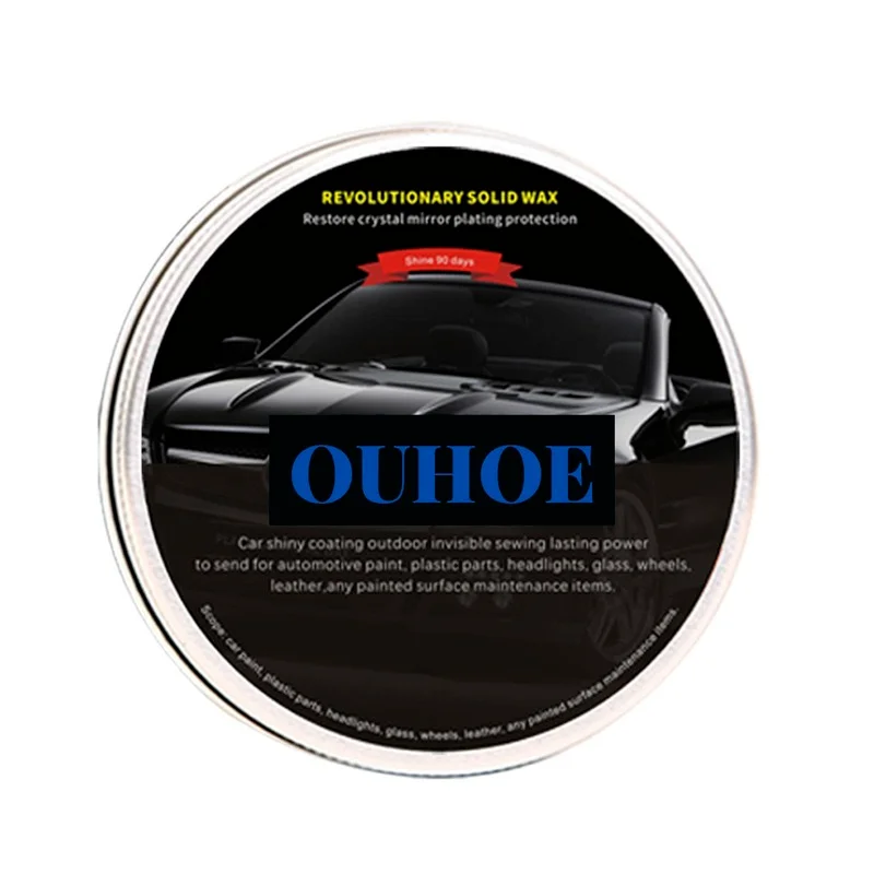 50g/120g Car Wax Crystal Plating Set Hard Glossy Layer Covering Paint Surface Coating Formula Waterproof Film Polish |