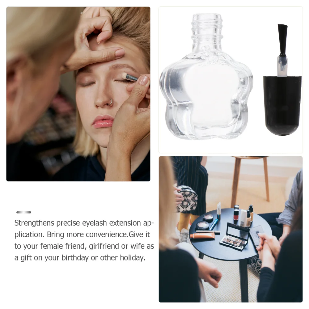 

3Pcs Eyelash Extension Glue Professional Fake Lash Double Eyelid Decals Adhesive