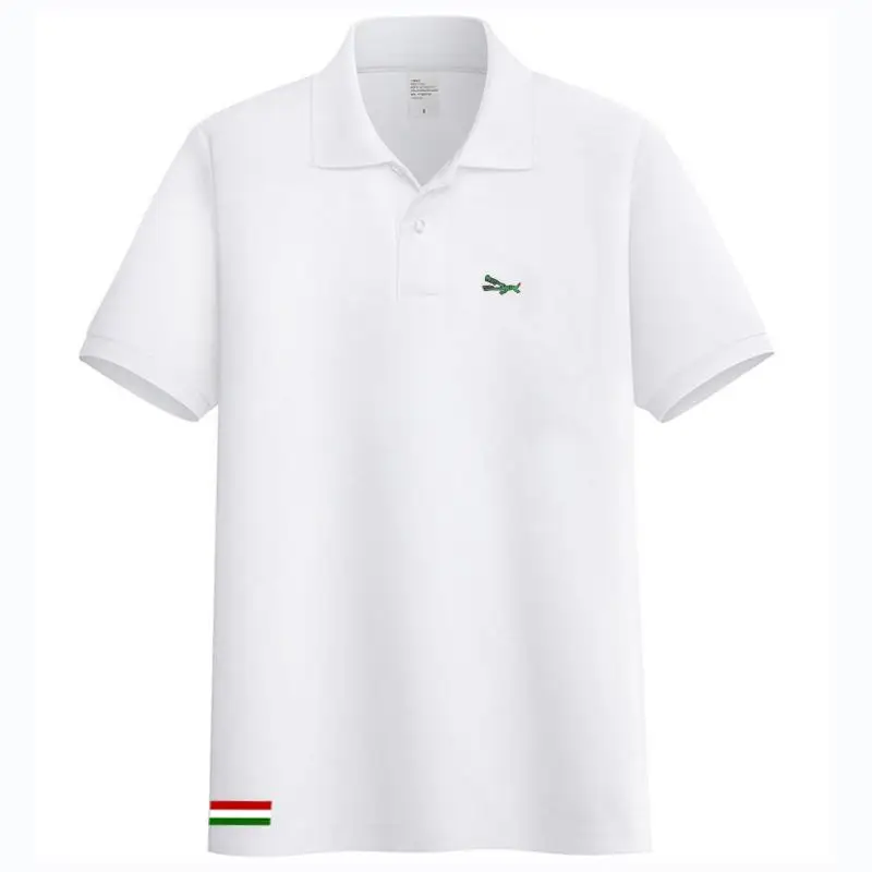 Высокое качество 2020 новые мужские рубашки поло 100% хлопок с коротким рукавом