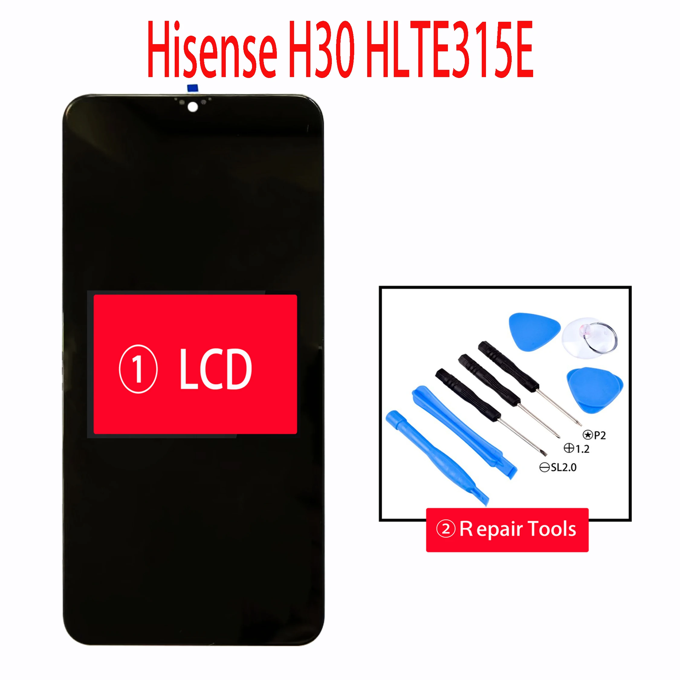 

Оригинальный Новый сенсорный экран 6,5 дюйма для Hisense Infinity H30 HLTE315E с ЖК-дисплеем