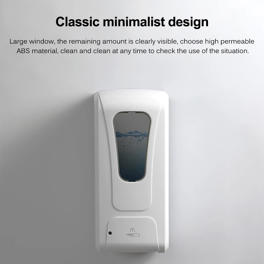 Punch-Free Automatic Disinfection Machine Wall-Mounted 1000ml Device Soap Dispenser No Battery 2020 New | Автомобили и мотоциклы