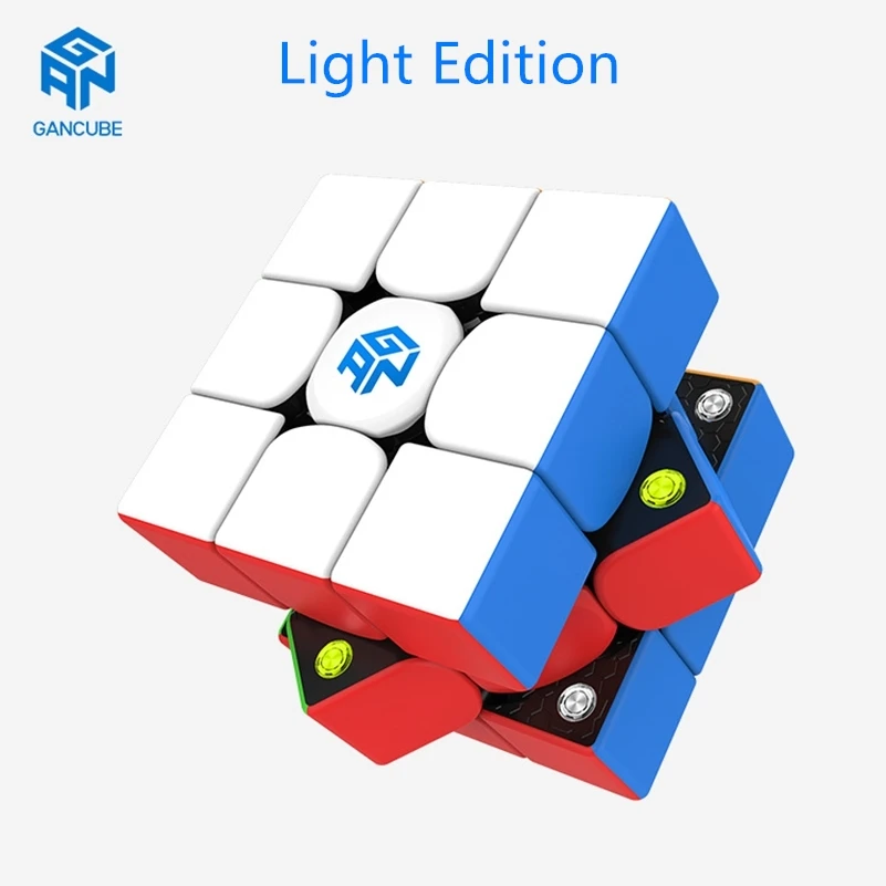 GAN 356 M 3x3x3 Магнитный куб 3x3x 3 скоростной без наклеек GAN356M профессиональный
