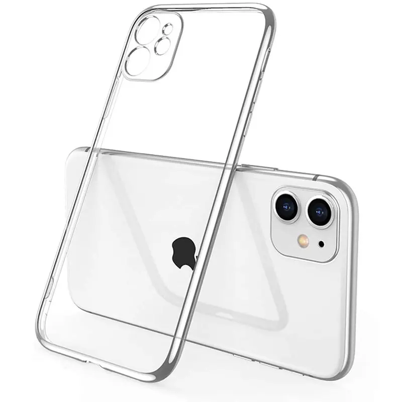 Прозрачный силиконовый чехол для iPhone 11 Pro Max 12 Mini XS X XR SE 2020 8 Plus 7|Бамперы| |