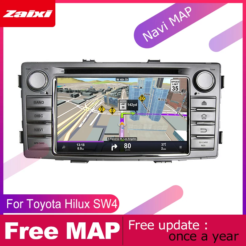 For Toyota Hilux SW4 2012 2013 2014 2015 Accessories Car Android Multimedia Player GPS Navigation Radio Stereo Video System 2din |