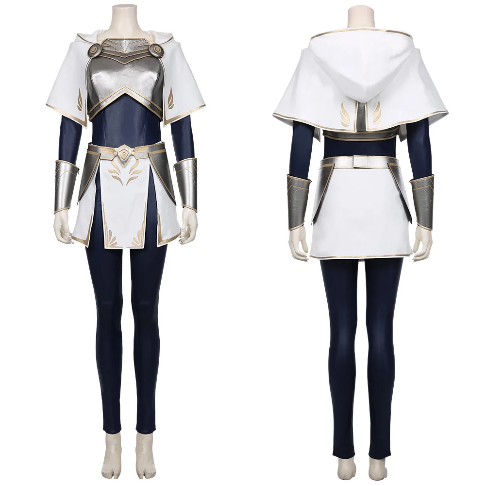 

LOL Cosplay Luxanna Crownguard Cosplay Costume Women Girls Dress Outfit Halloween Carnival Party Costume
