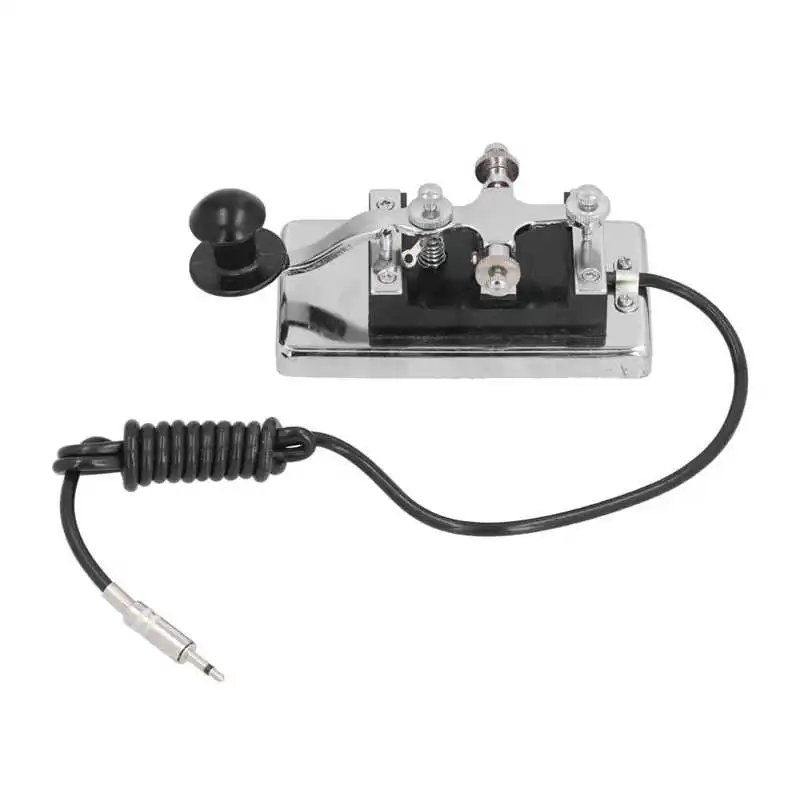 CW Telegraph Key Morse коротковолновый радиоприемник со съемной вилкой учебные пособия