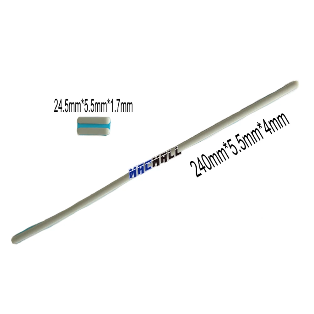 3PCS/Set New For Lenovo XiaoXin Air 14 240mm*5.5mm*4mm 24.5mm*5.5mm*1.7mm Black Silver-GrayBottom Case Cover Rubber Feet - купить по