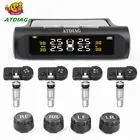 Датчик давления в шинах TPMS, автомобильный монитор солнечной энергии, система контроля давления, внешний внутренний датчик s