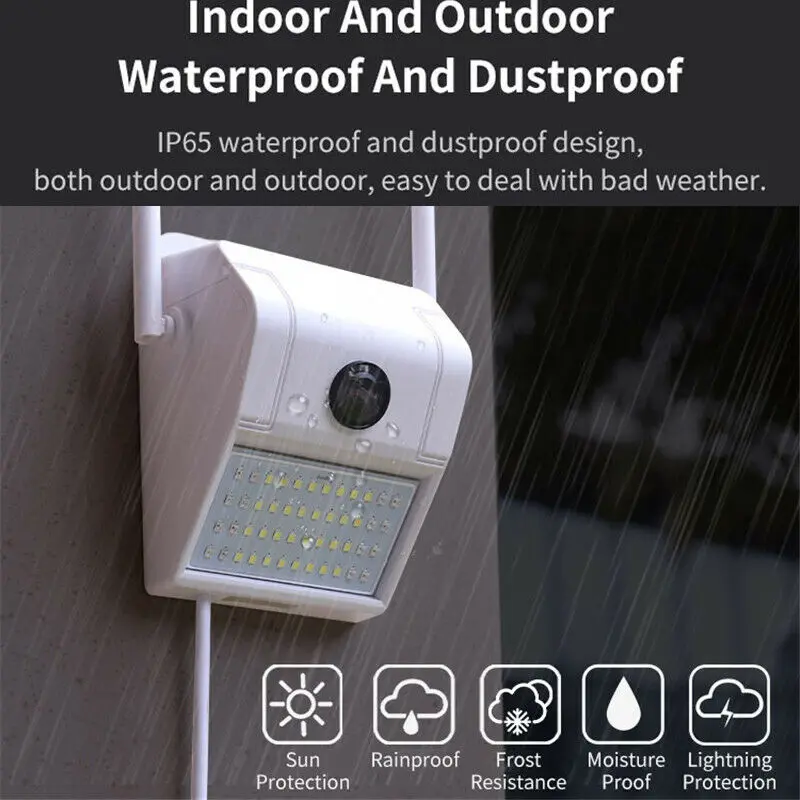 Настенный светильник 1080P HD Wi Fi IP беспроводной водонепроницаемый|Камеры