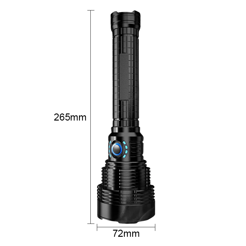Comprar Potente Linterna LED XHP100, 2800 Lúmenes, 4 Modos, Portátil, Impermeable, Para Exteriores, Camping, Caza