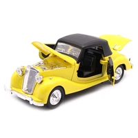 128 alloy mercedes old car childrens toy car ornaments multi door open boombox model car boys like exquisite old cars