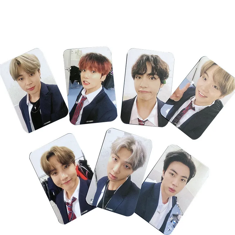 

Kpop Bangtan Boys MAMA New Album Mini V JK Photocard Memebers Paper Lomo Cards Posters Premium Photos Fan Collection Wholesale