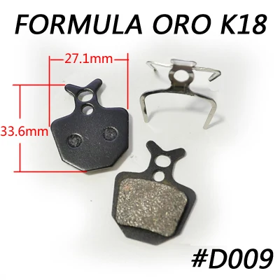 D009 Catazer 4 пары полуметаллические MTB велосипедные дисковые тормозные колодки для велоспорта SHIMANO0 AVID HAYES TEKTRO Magura Formula - Цвет: D009