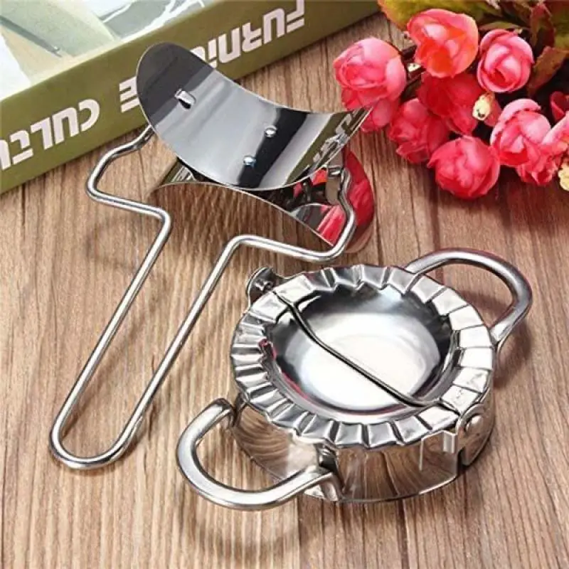 

Dumpling Mold Round Rolling Cutting Blade Dough Circle Cutter DIY Ravioli Maker Device Dumpling Wrapper Manual Household Tools