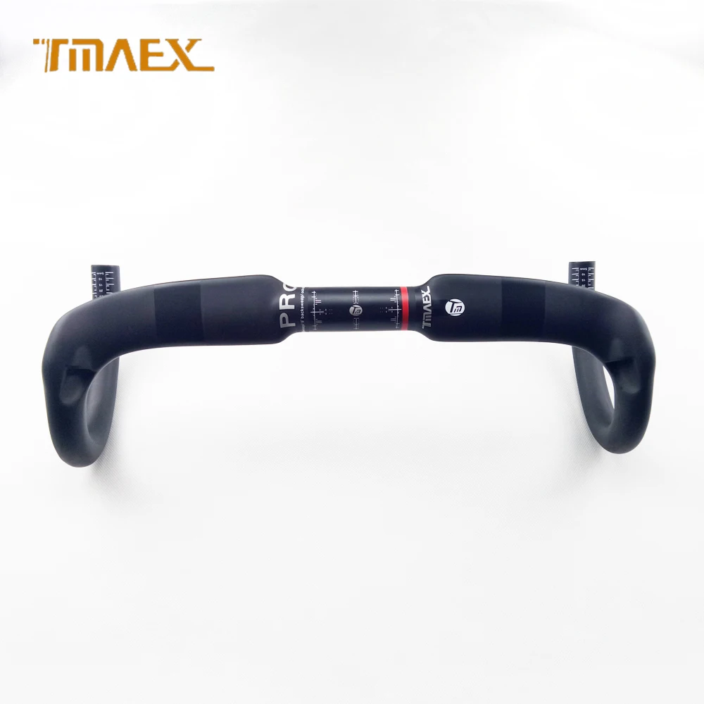 Руль из углеродного волокна изогнутый руль для дорожного велосипеда UD матовая