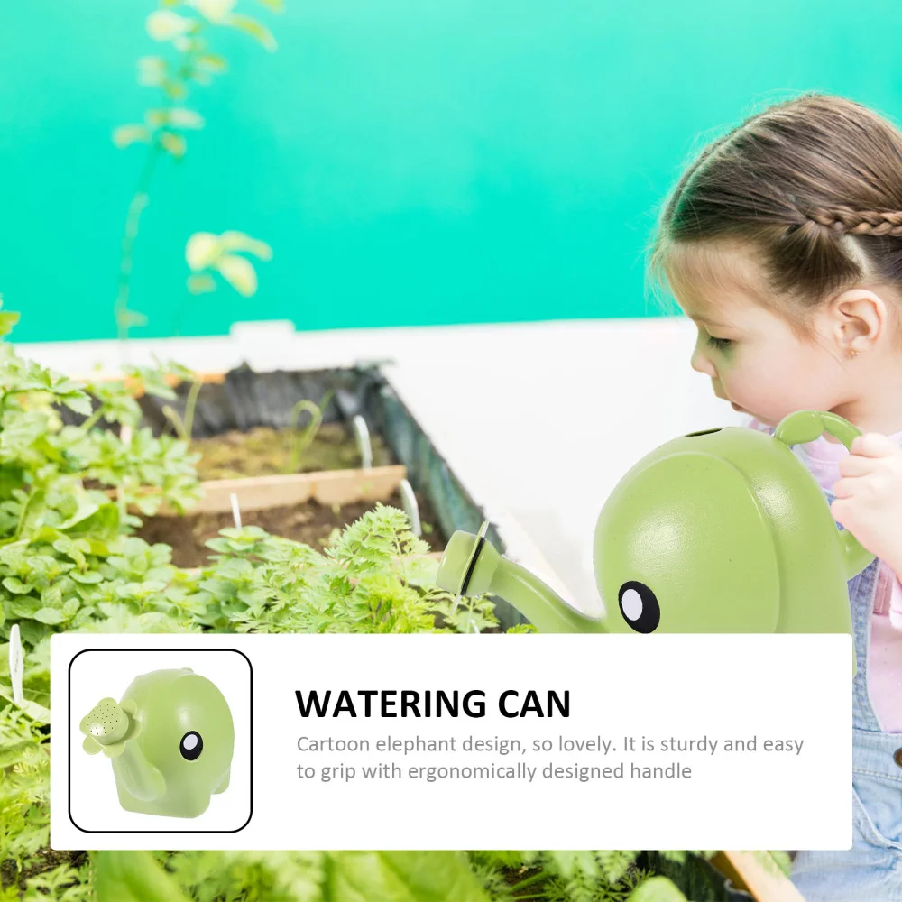 

Elephant Shaped Flower Watering Pot Long Nose Watering Can Gardening Kettle Tool