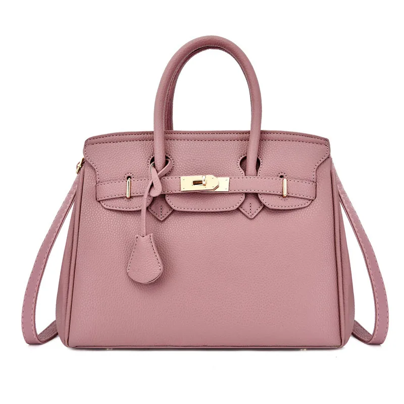 

Women's 2021 new fashion European and American simple solid color shoulder bag fashion tassel handbag