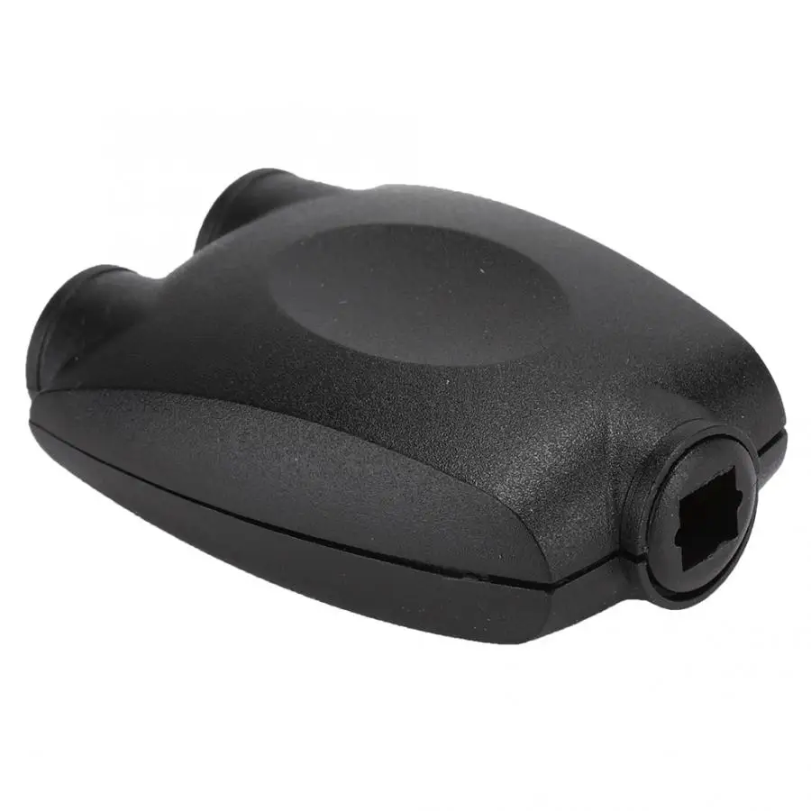 2 шт. SPDIF квадратный порт оптического волокна 1 вход Выход Позолоченный разъем