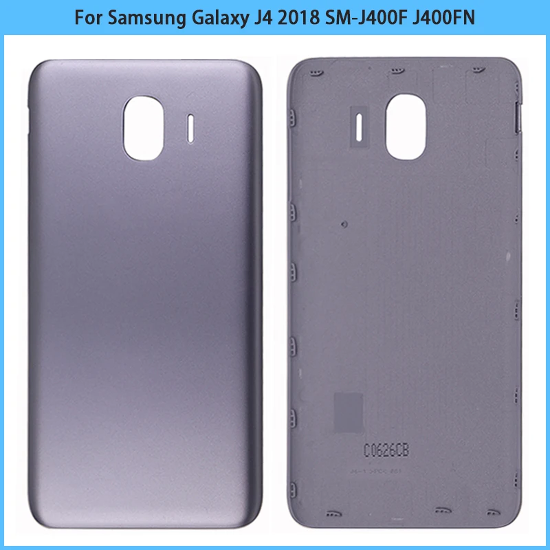 Новинка Пластиковая Задняя Крышка батарейного отсека для Samsung Galaxy J4 2018 SM-J400F J400FN