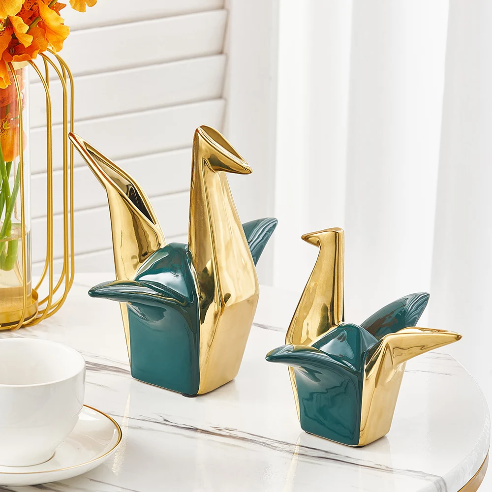 

Керамические миниатюрные украшения в скандинавском стиле с животными, милый Декор для комнаты, аксессуары для украшения дома, аксессуары д...