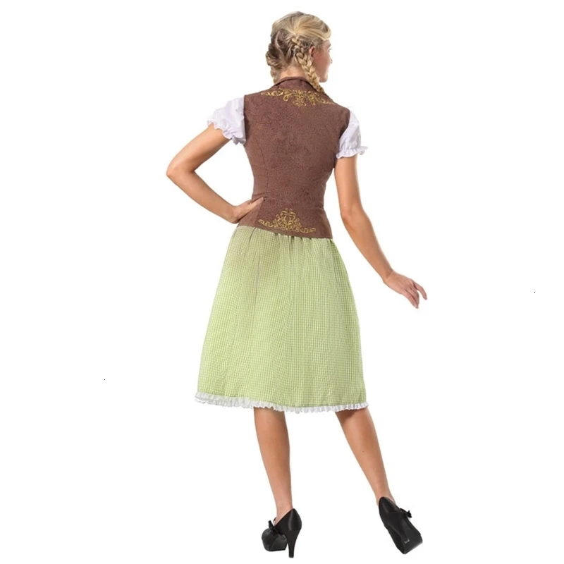 

German Beer Festival Alpine nation Ladies Sexy COSPLAY party role for adult Beer Girl Costume Bavarian Beer Wench Fancy Dress