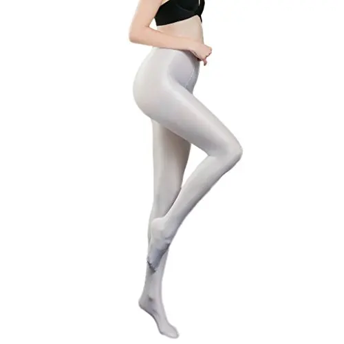 Metelam Women's Shiny Tights 70 Denier Plus Size Footed Pantyhose Autumn Women for Dancing Clubwear