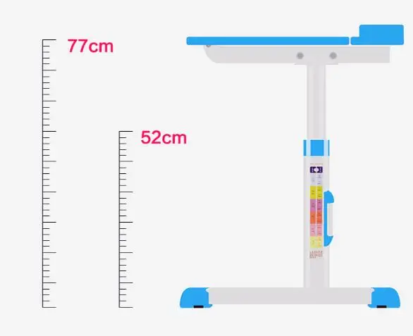 Стул детский металлический Регулируемый подставка под поясницу стол и стул для