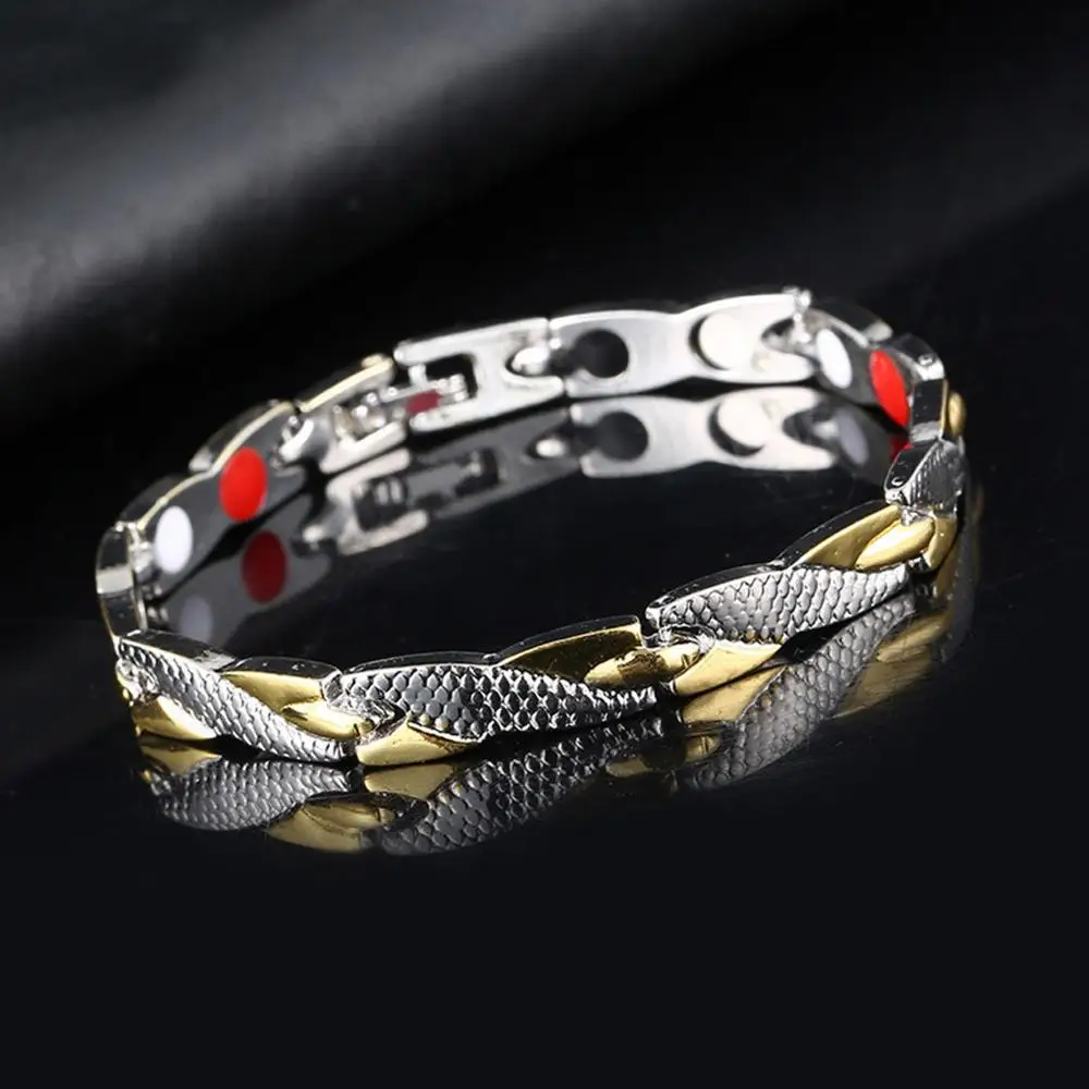 Унисекс здоровые магнитные браслеты для женщин и мужчин любителей энергии