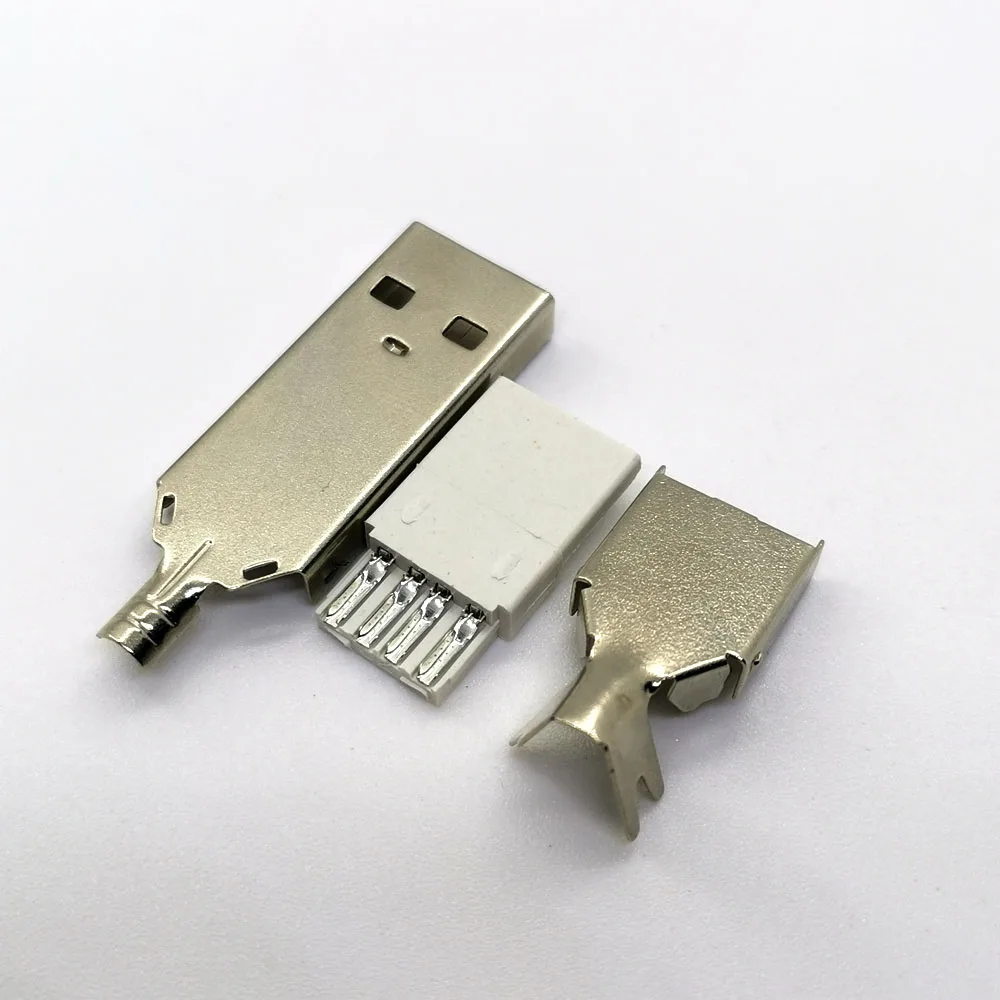 50 компл./лот 4 контактный разъем USB 3/комплект мини 3 в 1|plug french|plug in car chargerplug silver |