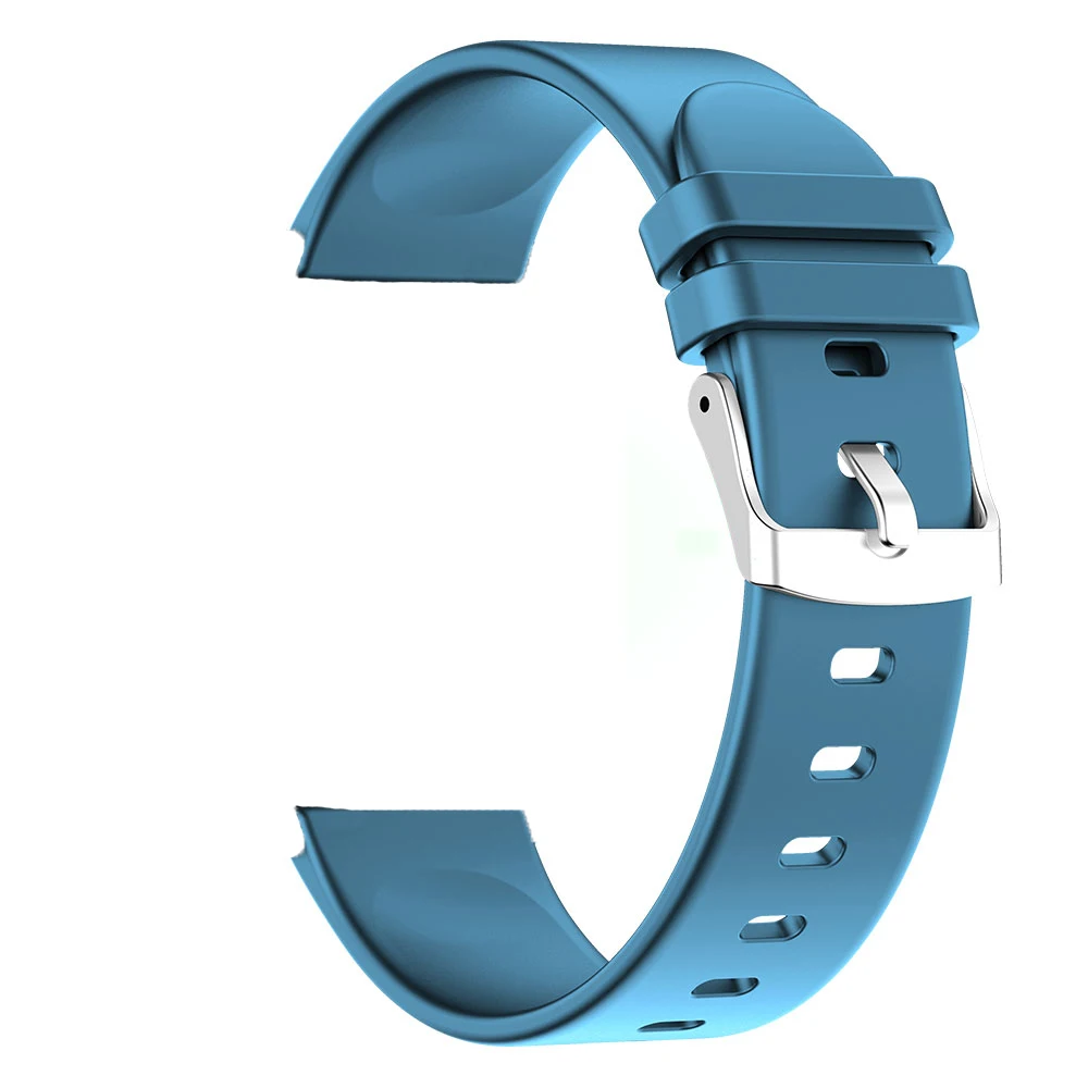 Super Cool Cyan Ремешок LYKRY для умных часов KW19 - Цвет: Super Cool Cyan