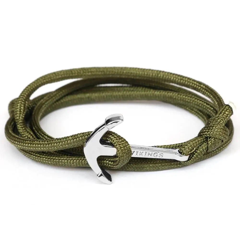 Популярный браслет CUTEECO с якорем рыболовный крючок браслеты викингов пиратов