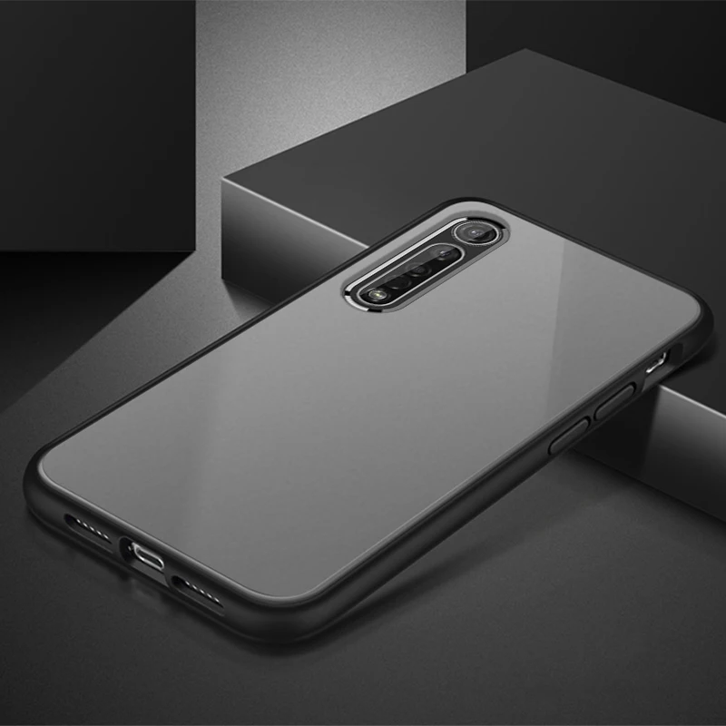 Coque Cover Case For Motorola Moto G8 Plus Play ONE MACRO Matte Transparent Luxury Shockproof Hard Acrylic Back Slim Protective |