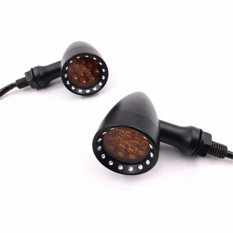 

2PCS Universal 12V Motorcycle Lights Lamp Turn Signals Indicators Turn Light