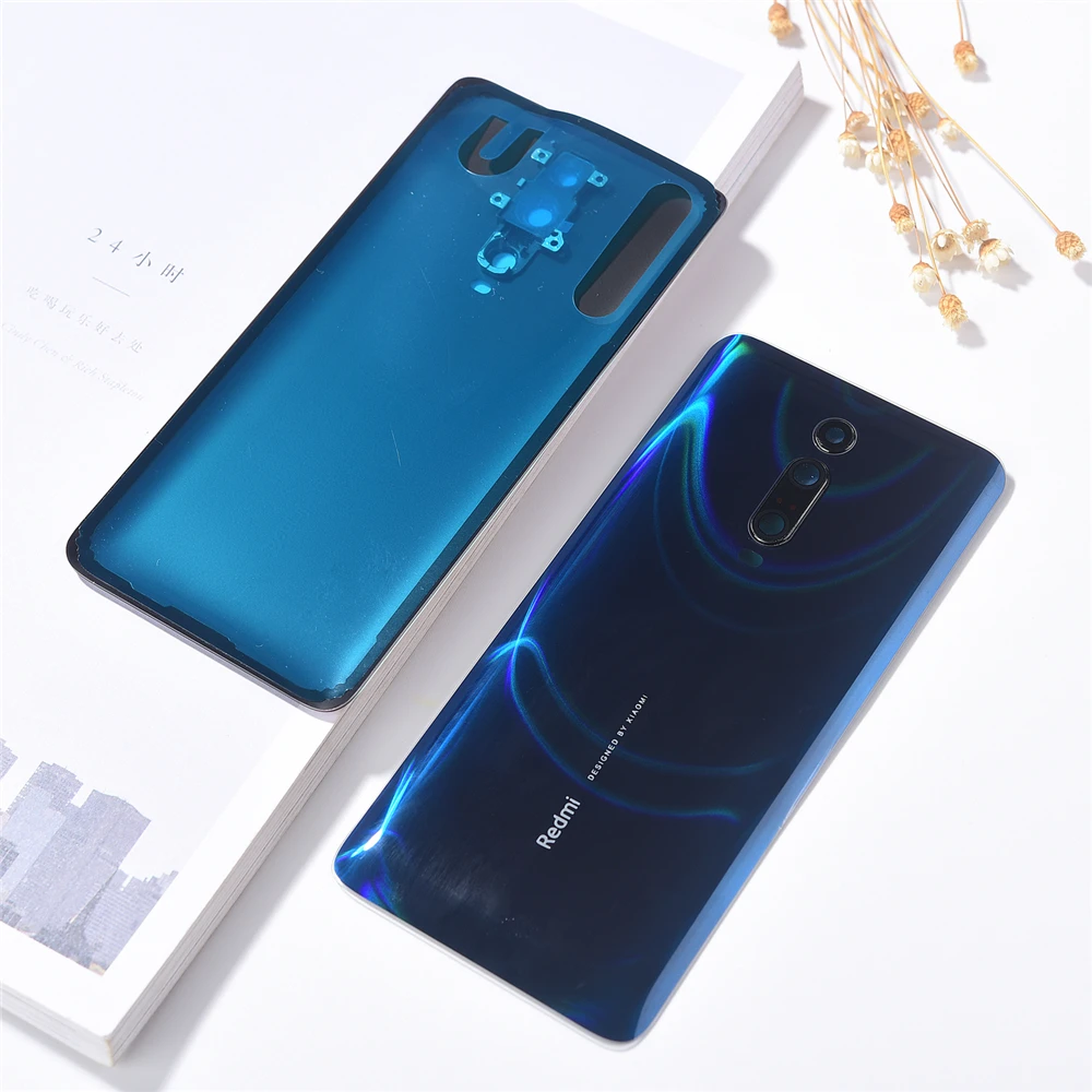 Оригинальная задняя крышка батарейного отсека Xiaomi Mi 9T Pro Задняя стеклянная