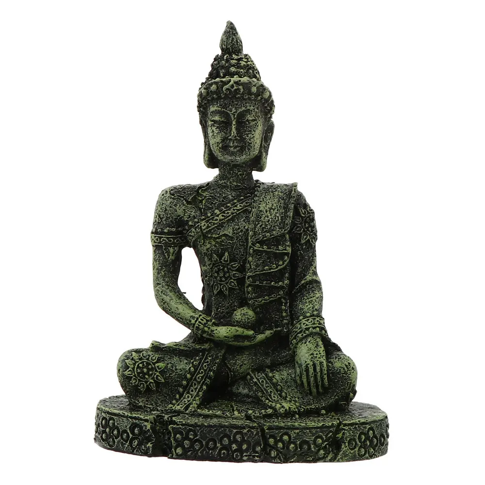 Аквариумная сидячая статуя аквариумный Декор Zen фигурка аксессуары для