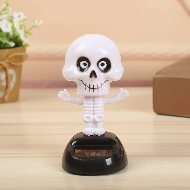 Creative Pumpkin Bobbleheads Solar Powered Ornaments for Home Decor Gifts | Автомобили и мотоциклы