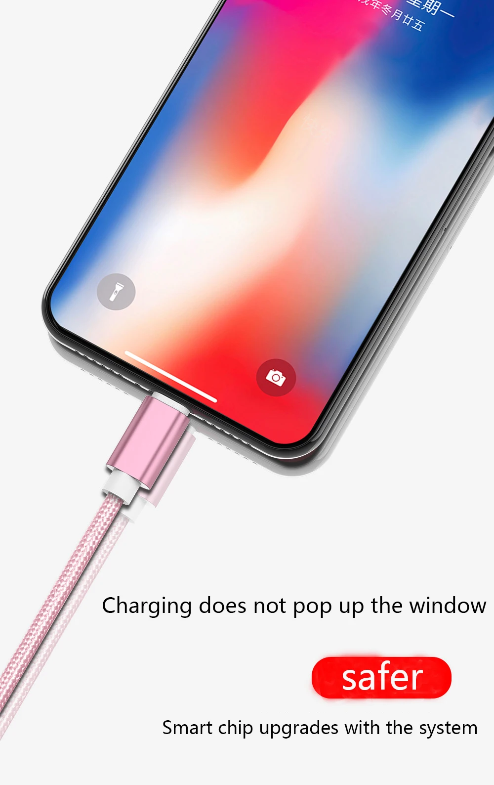 Кабель Micro USB Oincase de datos de carga rapida нейлоновая оплетка 1 м 2 м 3 м USB кабель для iPhone 11 7 6 S Plus X XR MRX