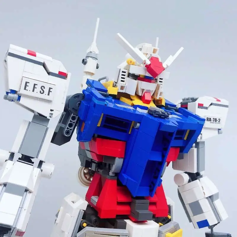 New Ideas Series The Gundam RX78 2 Mobile Suit 1:60 набор строительных блоков Классический робот MOC