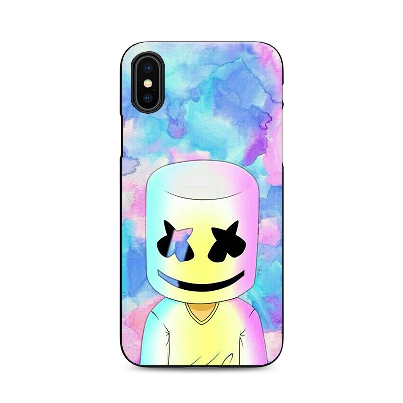 5324 Dj marshmallow чехол для iphone 7 plus чехол мягкий tpu черный чехол для телефона Чехлы для iphone X XR XS MAX 6 6s 7 8 plus 5 coque fundas - Цвет: 5324
