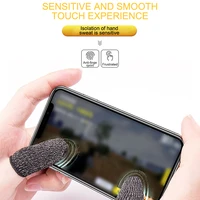 %c2%a01 pair finger cots for mobile sensitive game controller sweatproof breathable touch screen finger sleeve for other professiona