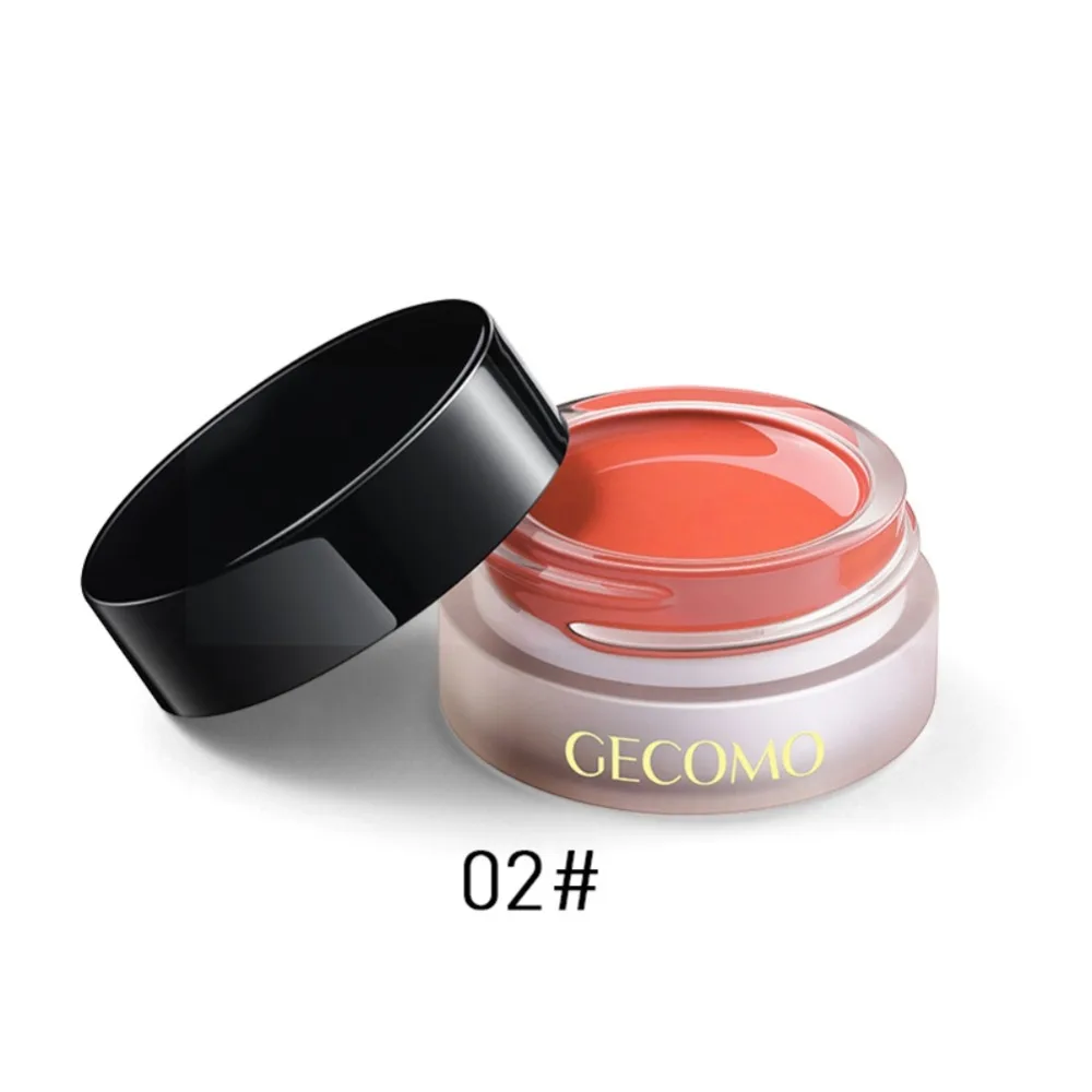 New Jelly Blush Long Lasting Shiny Brighten Makeup Effects Colorfast Jell Blush Cream Blush